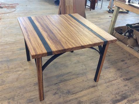 Also available in custom sizes inside 35l x 23.5d x 12.25h Hand Made Zebra Wood Dining Table by Donald Mee Designs ...