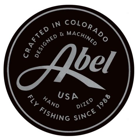Abel Reels Logo Sticker Fly Slaps Fly Fishing Stickers And Decals