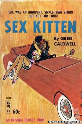 Bedside Books Bb 1236 Sex Kitten By Greg Caldwell Cover Art By Unknown Vintage Greenleaf