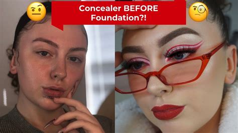 Concealer Before Foundation🤨keys To Achieving Flawless Makeup