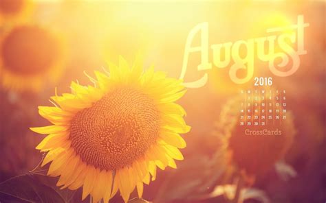 Free August Wallpapers For Desktop
