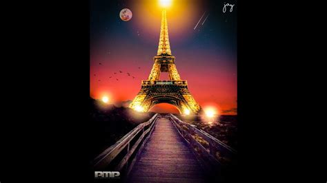Eiffel Tower Photo Manipulation Picsart Speed Art Editing Youtube