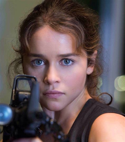 Sure, the attempted franchise reboot terminator genisys didn't exactly set the critical world or box office on fire. Emilia Clarke as Sarah Connor in Terminator : Genesys.