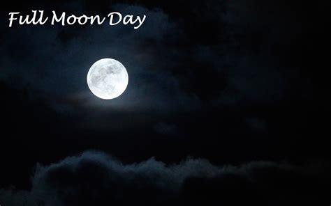 Dark Night Full Moon Day