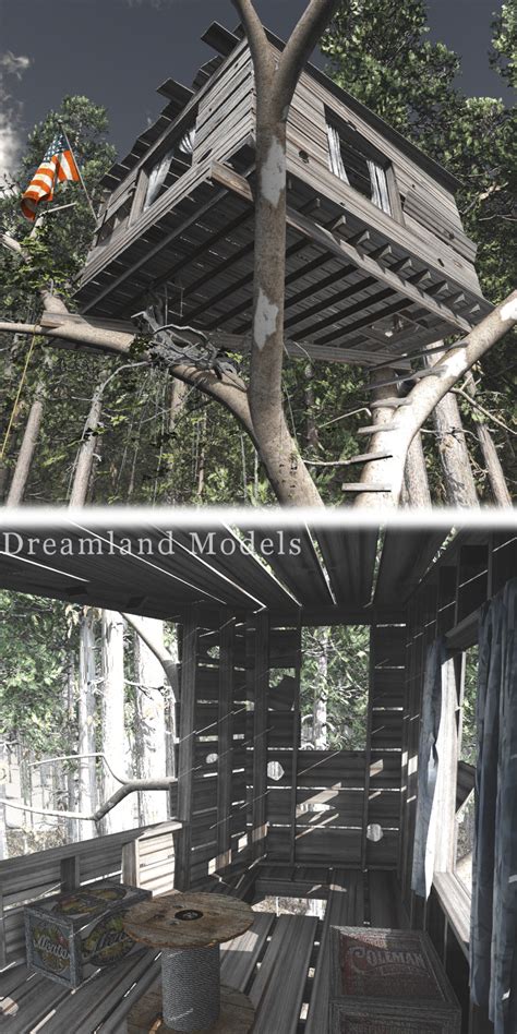 For an amateur designer just interested in laying out some space and placing furniture in it, i am absolutely. Tree House 3D Models DreamlandModels