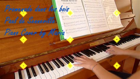 Promenade Dans Les Bois Richard Clayderman Piano Cover By Maria