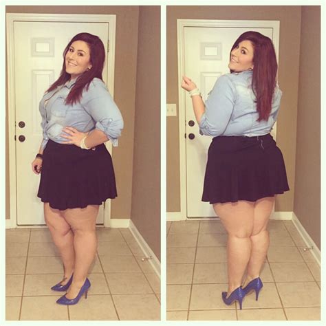 How To Be Stylish In A Plus Size Skater Skirt Outfit Ideas Page