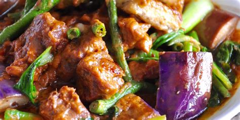 Filipina deepthroating a long meat. Filipino Beef Kare Kare | Stewed Beef in Peanutbutter Sauce