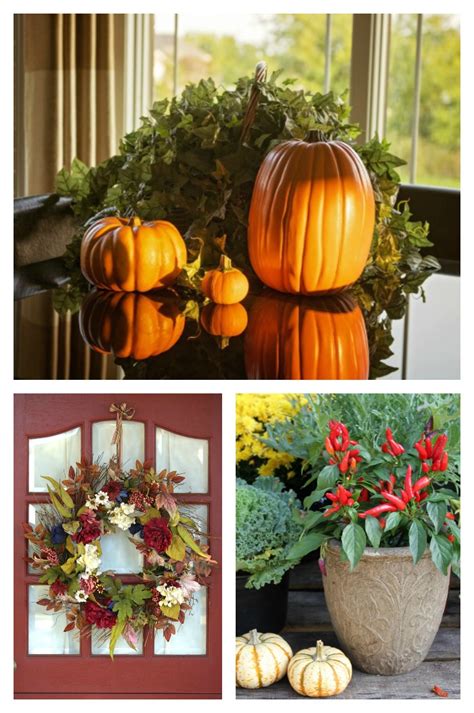 The decoration is made out of wood and comes on a rustic jute string. Tips for Fall Decorations - Natural and Easy Autumn Decor ...