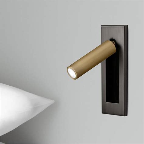 We supply a wide range of bedside reading wall lights that are the perfect addition to the bedroom. Modern design hotel bedside recessed foldable led reading ...