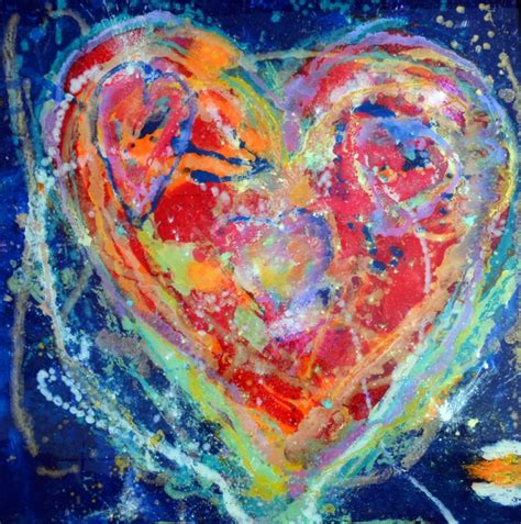 Looks Like One Of G Ts Paintings Love It Art Heart Art Heart Artwork