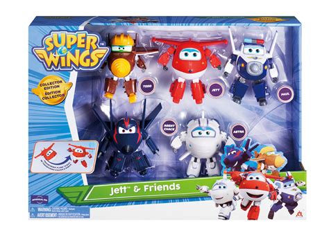 Super Wings Transforming Characters Collector 5 Pack