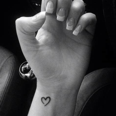 Heart Tattoos On Wrist Designs Ideas And Meaning Tattoos For You
