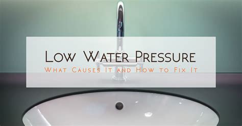 When your home's water supply exhibits all the energy of a dying sloth, it's time to get serious about low water pressure. Low Water Pressure in the House: What Causes It and How to ...