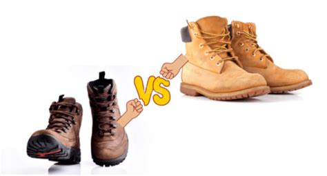 Hiking Boots Vs Work Boots Comparison Chart Hood Mwr