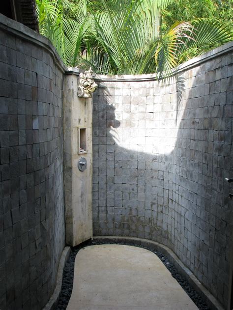 Outdoor Shower In Bali Wish I Could Do This Here Outdoor