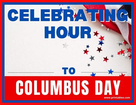17 Columbus Day Sign Printable Open Closed Signs