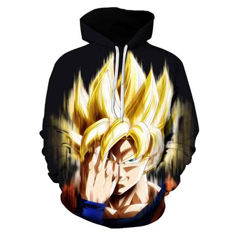 If you are not sure about which dragon ball hoodie to start with, follow your. Golden Hair Goku Dragon Ball Z | Chill Hoodies ...