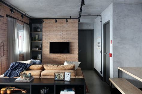 En internet y paginas especializadas en los comedores suelen estar en la misma habitación que la sala, esto cuando se habla de casas. Cimento Queimado e Tubulações Aparentes | Apartamentos ...