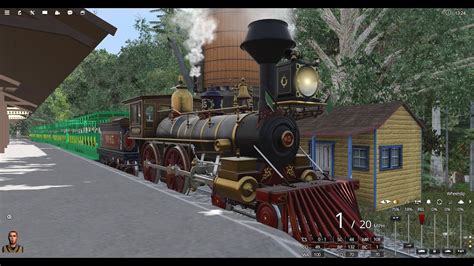 Walt Disney World Virtual Railroad Magic Kingdom Grand Circle Tour In Trainz WDWRR YouTube