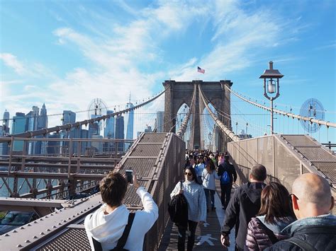 Walking Across The Manhattan Bridge And The Brooklyn Bridge Rachels