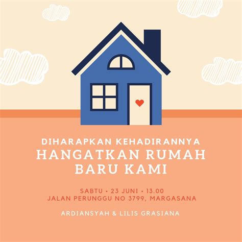 Contoh Ucapan Syukuran Rumah Baru Minimalism - IMAGESEE