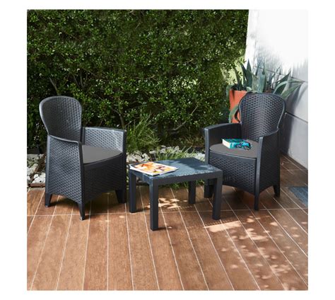 Outdoor Furniture 5 Piece Patio Set Chairs Pillows Table Italian