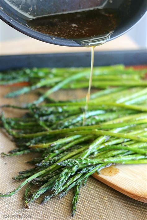 Balsamic Browned Butter Roasted Asparagus Recipe Roasted Asparagus