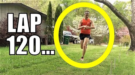 I Ran A Marathon In My Backyard Youtube