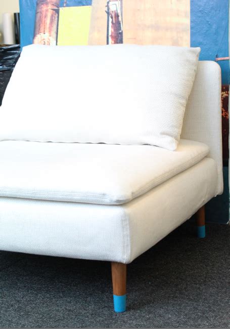 The original legs are chrome and look like they belong in a college dorm room and clock in at 5″ leaving the sofa sitting lower than your average coffee table. About us | Furniture, Furniture legs, Couch shopping