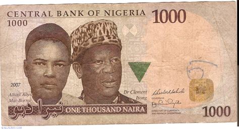 How much is ₦1000 nigerian naira to bitcoin scrypt? 1000 Naira 2007, Emisiunea 2005-2018 - Nigeria - Bancnotă ...