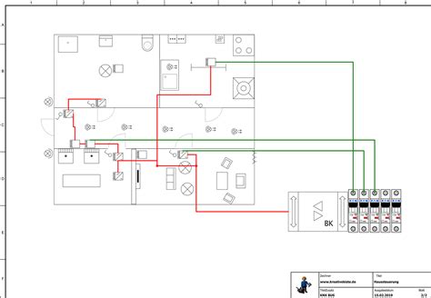Knx verkabelung am beispiel eines. Knx Schaltplan Beispiel