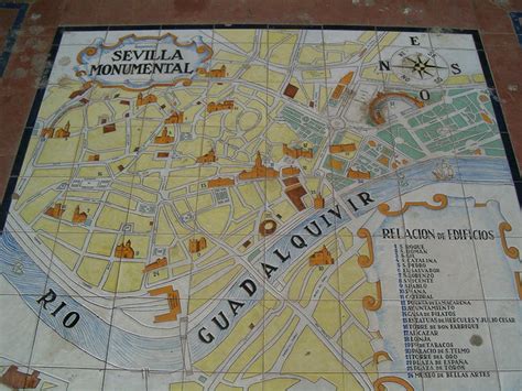 List Of Maps Of Seville Spain Seville Traveller