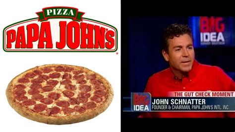 Papa John S Pizza Founder John Schnatter Interview
