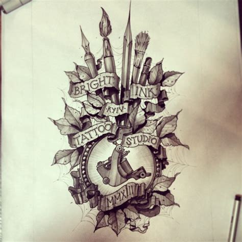 Amazing Tattoo Drawings In Pencil