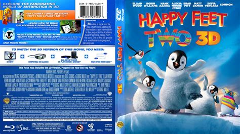 Happy Feet Two 3d Movie Blu Ray Scanned Covers Happy Feet Two 3d