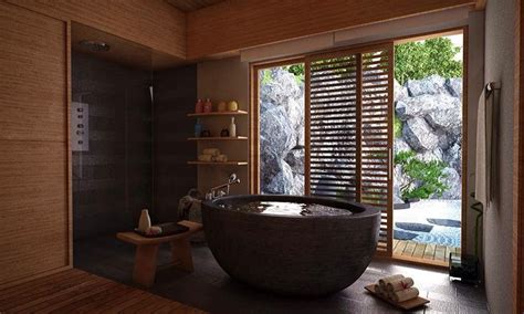 Zen Retreat Backyard Bathroom