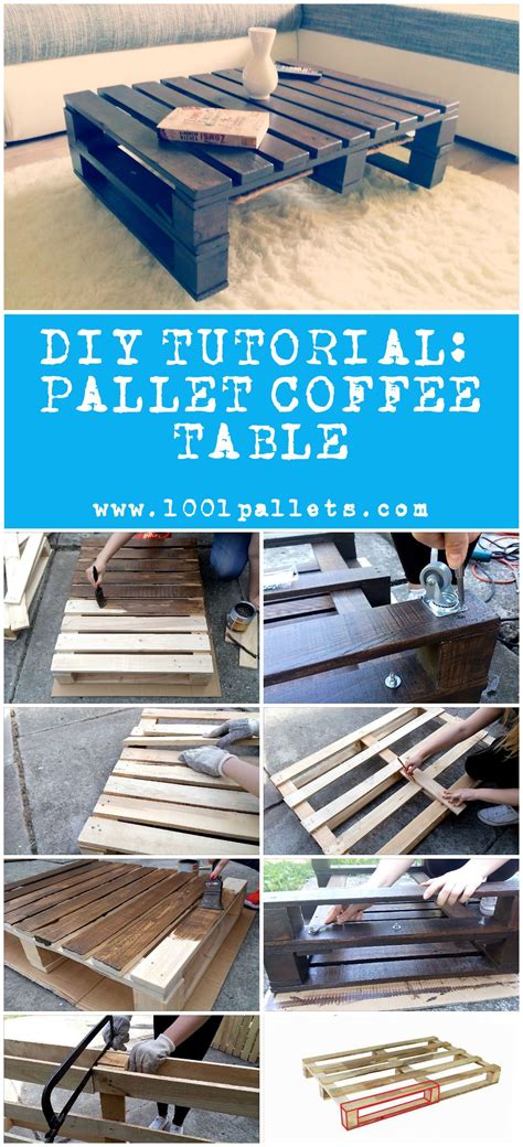 Don't throw away your money by learning how to build a coffee table and make it yourself using recycled wooden pallets, and then let your creativity run wild! Pin on Recycled Pallets Ideas & Projects