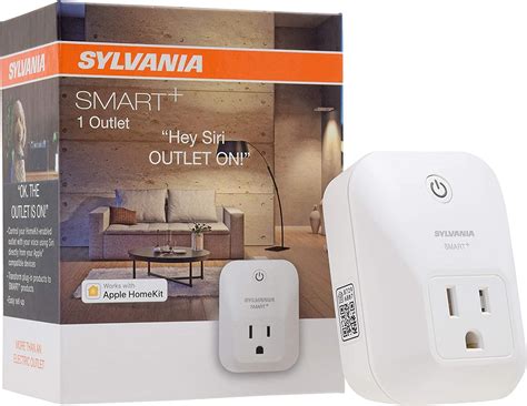 Sylvania Smart Bluetooth Smart Plug Works With Apple Homekit And Siri