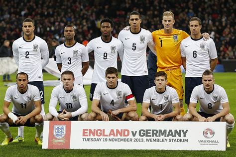 Joueur de foot anglais : Equipe Angleterre de football