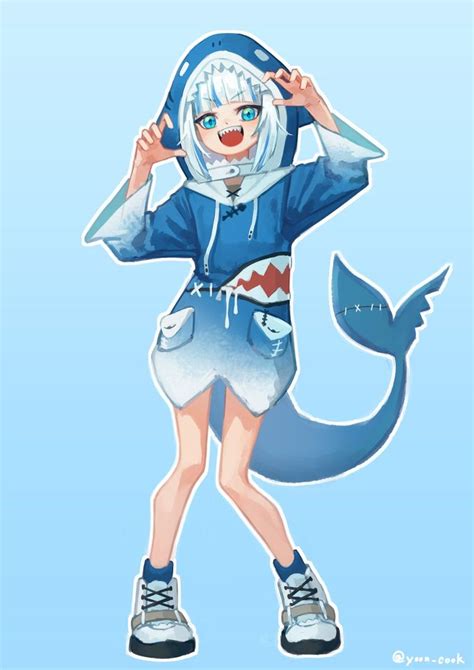 Yoon On Twitter Cute Anime Pics Anime Character Design Shark Girl