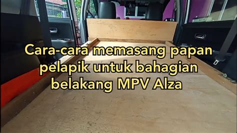 Tacra s diy garage audio system installation. Cara-cara memasang papan pelapik bahagian belakang kereta ...
