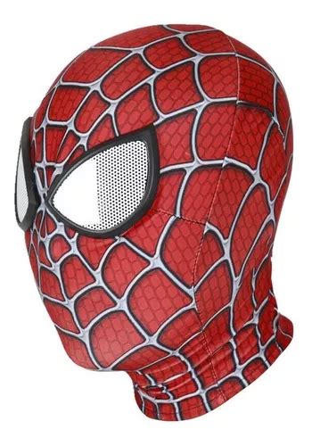 Máscara Lujo Spiderman Adolescente Adulto Sam Raimi Zentai En Venta