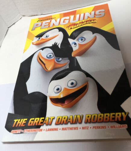 The Great Drain Robbery Penguins Of Madagascar Graphic Novel