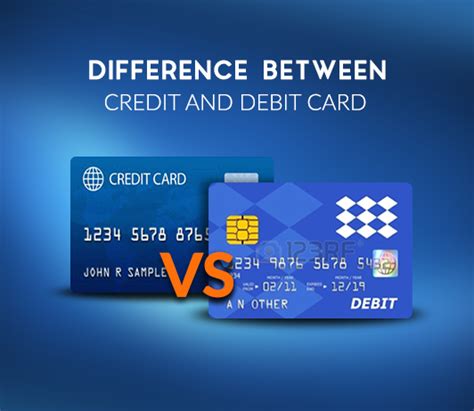 Difference Between Credit Card And Debit Card Cons And Pros