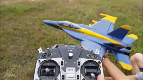 F 18 Rc Jet Edf 50mm Test Youtube