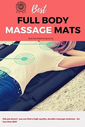 The 5 Best Electric Massage Mats With Heat Of 2022