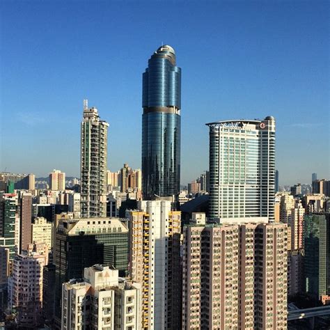 A Hong Kong Evening Langham Place Towers Over Mongkok Hong Kong