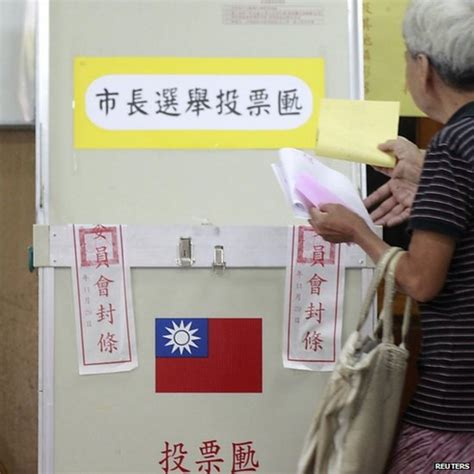 Taiwan Elections Local Elections Seen As China Policy Vote Bbc News