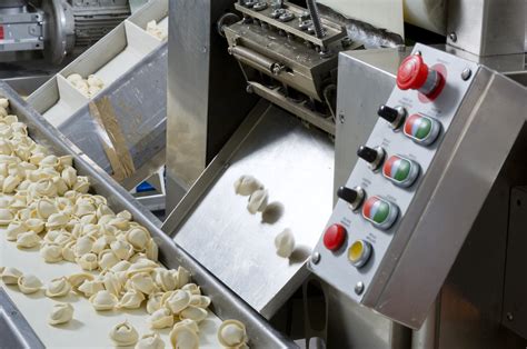 Production line in a food factory. Ravioli preparation. - Alconox Blog: TechNotes